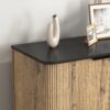 Multi Functional Sideboard, An Ideal Choice For TV And Tableware Storage In Modern Homes - Black - Image 11
