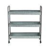 Homestead Galvanized Shelf Display 3 Tier - Metallic Gray - Image 9