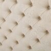 Annecy - Contemporary Upholstered Full / Queen Fabric Headboard - Beige - Image 3