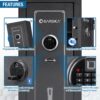 5.51 Cubic Ft Biometric Keypad Riflesafe - Black - Image 10