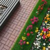 Plastic Interlocking Deck Tiles 44 Pack Patio Deck Tiles Waterproof Outdoor Use - Brown - Image 2