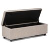 Castleford - Storage Ottoman - Natural - Image 2