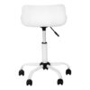 Office Chair, Adjustable Height, Swivel, Ergonomic, Contemporary And Modern - White - Image 4