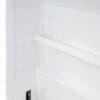 Full Size Murphy Classic Wall Bed With Shelves - White - Image 9