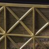 Margaret - 3 Panel, Fireplace Screen Iron - Black / Gold - Image 2