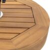 Ralph - Round Umbrella Base - Teak - Image 10