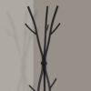 Coat Rack, Hall Tree, Free Standing, 11 Hooks, Entryway, Contemporary & Modern - Black - Image 8