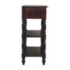 Turned Legs Side Table - Brown - Image 8