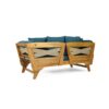 Outdoor Expandable Daybed With Cushions - Teak - Image 8