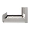 Elle - Wingback Upholstered King Bed - Silver Gray - Image 3