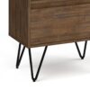 Chase - Tall Bookcase - Rustic Natural Aged Brown - Image 6