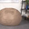Comfortable High Density Shredded Foam Bean Bag Chair With Removable Microsuede Cover - Tuscany - Image 3