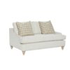 Loveseat Reversable Cushion With 2 Pillows - Off White - Image 4
