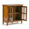 Warm Shaker - Low Storage Cabinet - Light Golden Brown - Image 2