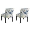 Verma - Floral Accent Chair - Blue - Image 4