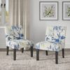 Verma - Floral Accent Chair - Blue - Image 6