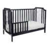 Celeste - 3 In 1 Convertible Island Crib - Black - Image 3
