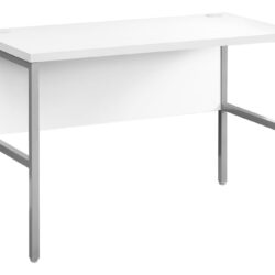 Computer Desk, Home Office, Commercial Grade, Contemporary & Modern - White