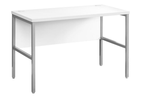 Computer Desk, Home Office, Commercial Grade, Contemporary & Modern - White