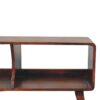 Curved Double Slot Media Unit - Dark Brown - Image 8