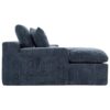 Cloud Sectional Sofa Upholstered Sofa Couch With Double-Layer Cushion And Side Pockets - Blue - Image 23