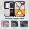 2 Piece Luggage Set With Bags Expanable Spinner Wheels ABS Lightweight Suitcase With Tsa Lock 20" / 28" - Light Blue - Image 6