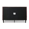 Aspen - Queen Vertical Tufted Headboard Platform Bed Set - Ash Rose Pink - Image 10