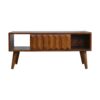Prism Sliding Media Unit - Chestnut - Image 4