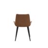 Modern Dining Chair Living Room Metal Leg Dining Chair (Set of 4) - Brown - Image 11