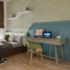 Bowman - Flip Up Desk - Distressed Gray - Image 10