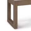Milltown - Footstool Small Ottoman Bench - Platinum - Image 5