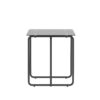 Modern Tempered Glass Coffee Table End Table Side Table For Living Room, Bedroom - Black - Image 8