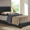 Twin Bed For Any Bedroom Stylish - Black - Image 2