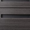 3 Drawer Mobile File Cabinet Under Desk Office, Simple Style Versatile Storage Cabinet, 5 Wheel Design Anti-Tilting Cold Rolled Steel Waterproof Moisture-Proof - Black - Image 3