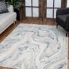 Elegance - 2' X 3' Area Rug Polyester - Ivory - Image 5