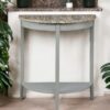 Justino - Console Table - Gray / Oak - Image 5