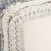 Grady - Square Pouf - Blue / Natural - Image 3