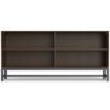 Banting - Low Wide Bookcase - Walnut Brown - Image 3