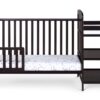 Ramsey - 3 In 1 Convertible Crib, Changer Combo - Espresso - Image 3
