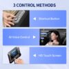 Full Body Massage Chair, Full Body Zero Gravity With 3D Massage Mechanism, 6 Auto Massage Mode, Waist And Calf Heater, Foot Roller, Bluetooth Speaker - Black - Image 11