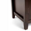 Burlington - Medium Storage Cabinet - Mahogany Brown - Image 3