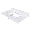 Bianco Carrara Venato Marble Vanity Top With Undermount Sink And Backsplash - White - Image 3