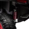 12V7A*1 30W*4 Four-Wheel Drive Leather Seat One Button Start, Forward And Backward, High And Low Speed, Music, Front Light, Power Display, Two Doors Can Open, 2.4G R / C, Seat Belt Four Wheel Absorber - Red - Image 7
