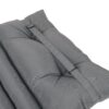 2 Piece Outdoor Chaise Lounge Chair Cushion Set, Polyester Replacement Seat Pads - Gray - Image 4