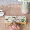 Book Boxes With Birds, Flowers, And Handwriting Design (Set of 4) - Multi - Image 15