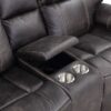 Hooper - Power Reclining Loveseat - Gray - Image 4