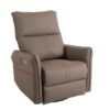 29.92" 270 Power Swivel Rocker Recliner Chair, Electric Glider Reclining Sofa With USB Ports, Power Swivel Glider, Rocking Chair Nursery Recliners For Living Room Bedroom - Brown - Image 19