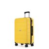 Hardshell Suitcase Spinner Wheels Pp Luggage Sets Lightweight Durable Suitcase With Tsa Lock, 3 Piece Set (20/24/28) - Yellow - Image 9