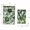 Botanical And Book Boxes (Set of 2) - White / Green - Image 14
