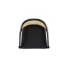Americana - Mid-Century Modern Cane Back Bar Stool - Jet Black - Image 7